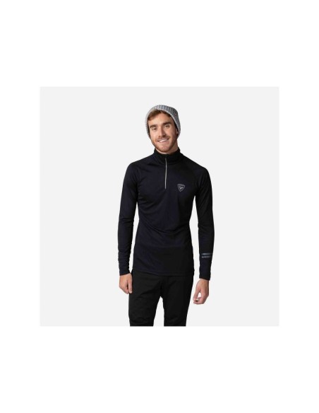 Rossignol Poursuite 12 Zip TShirt Black