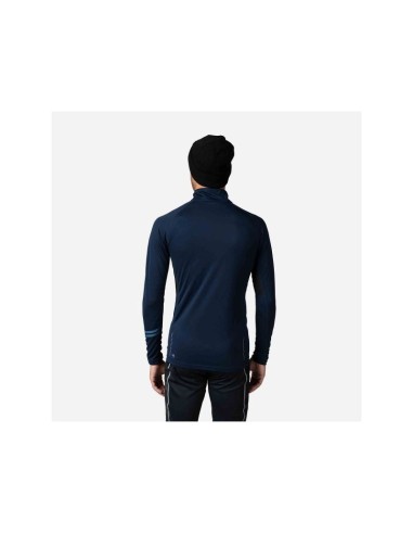 Rossignol Poursuite 12 Zip Navy TShirt