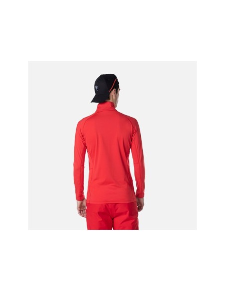 Rossignol Classique 12 Zip Tshirt red