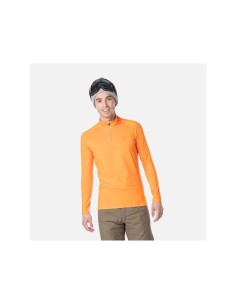 Rossignol Classique 12 Zip TShirt Orange