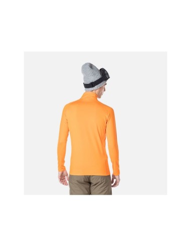 Rossignol Classique 12 Zip TShirt Orange