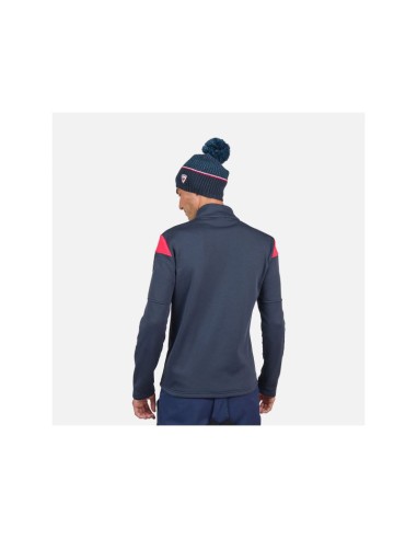 Rossignol Aerial Fz Navy Blue Sweatshirt