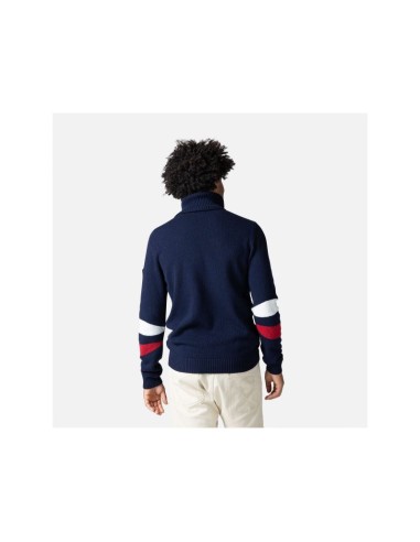 Rossignol Signature Rl Knit Navy Blue Sweater