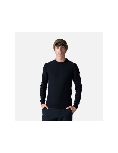 Rossignol Stripes Rn Knit Sweater Black