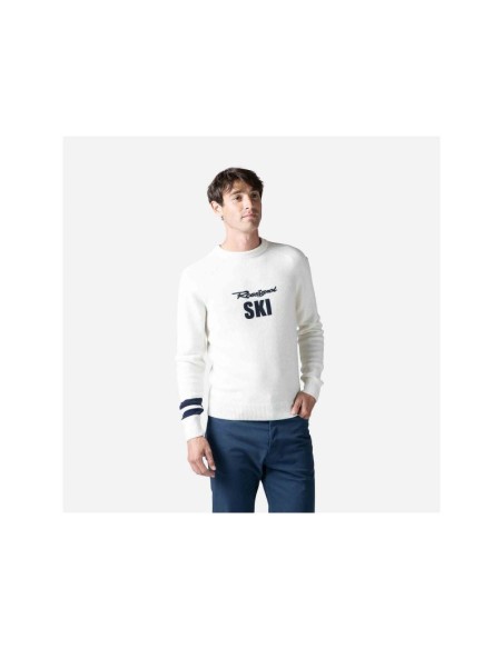 Rossignol Signature Rossignol Knit Sweater White