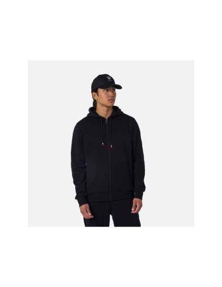 Rossignol LOGO SWEAT FZ HOOD FL black