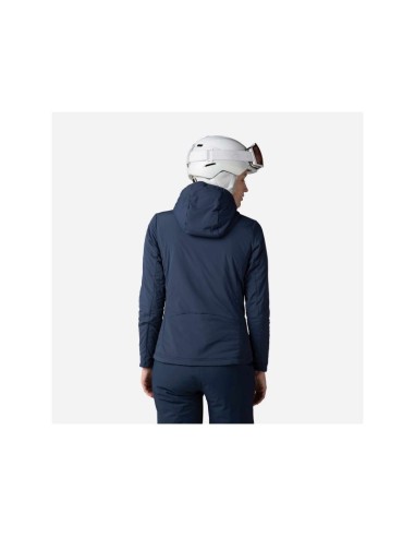 Rossignol W Opside Hoodie Jkt Navy Blue