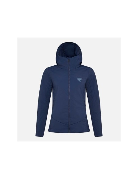 Rossignol W Opside Hoodie Jkt Navy Blue