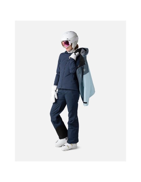 Rossignol W Opside Hoodie Jkt Navy Blue
