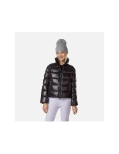 Rossignol W Shiny Bomber Jacket Black