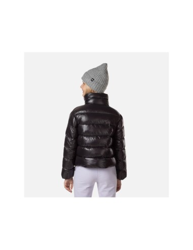 Rossignol W Shiny Bomber Jacket Black