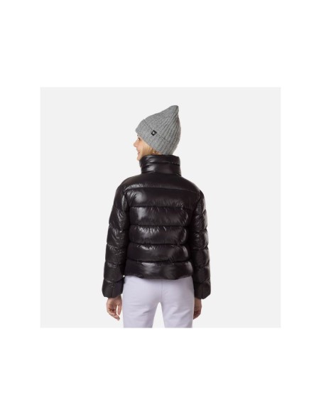 Rossignol W Shiny Bomber Jacket Black