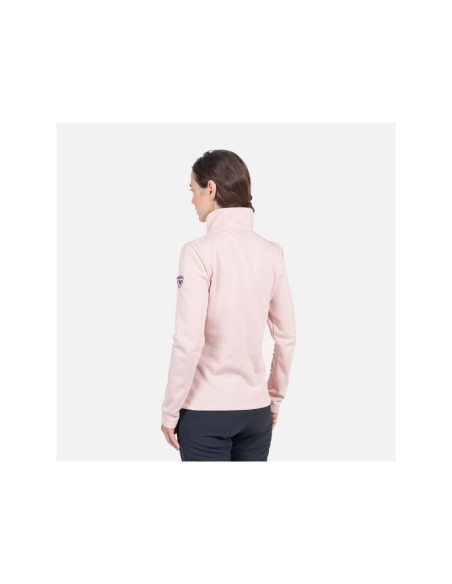 Rossignol W Resort 12 Zip TShirt Pink