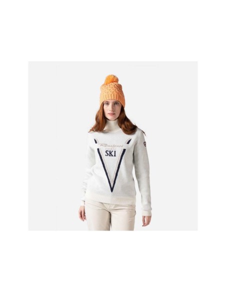 Rossignol W Victoire Tn Knit Sweater White