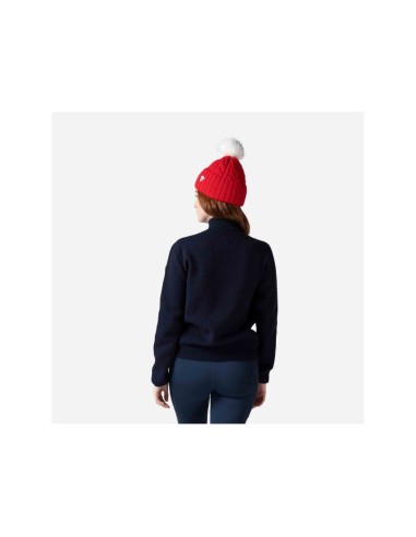 Rossignol W Victoire Tn Knit Navy Blue Sweater