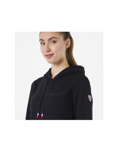 Rossignol W Logo Sweat Hood Fl black