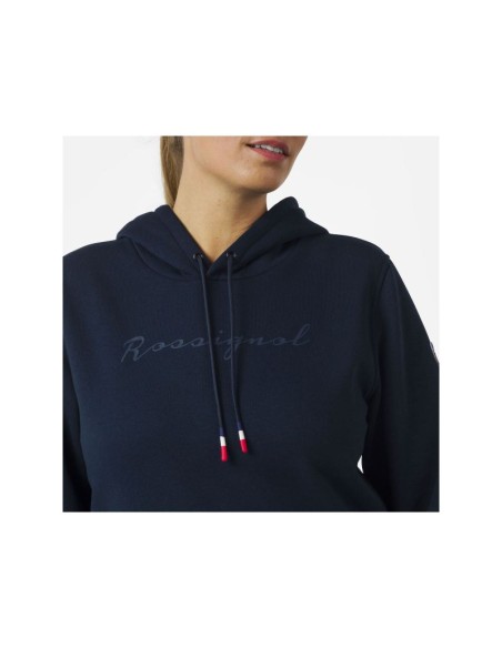 Rossignol W LOGO SWEAT HOOD FL navy blue