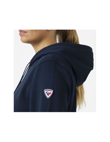 Rossignol W LOGO SWEAT HOOD FL navy blue