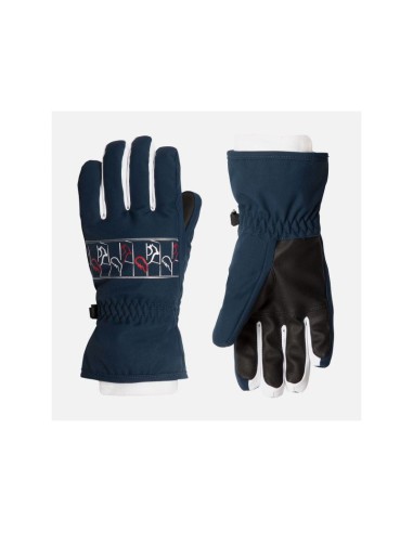 Rossignol Jr Jane Impr G Gloves Navy Blue