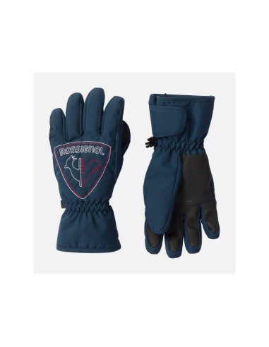 Rossignol Jr Rooster G Gloves Navy Blue