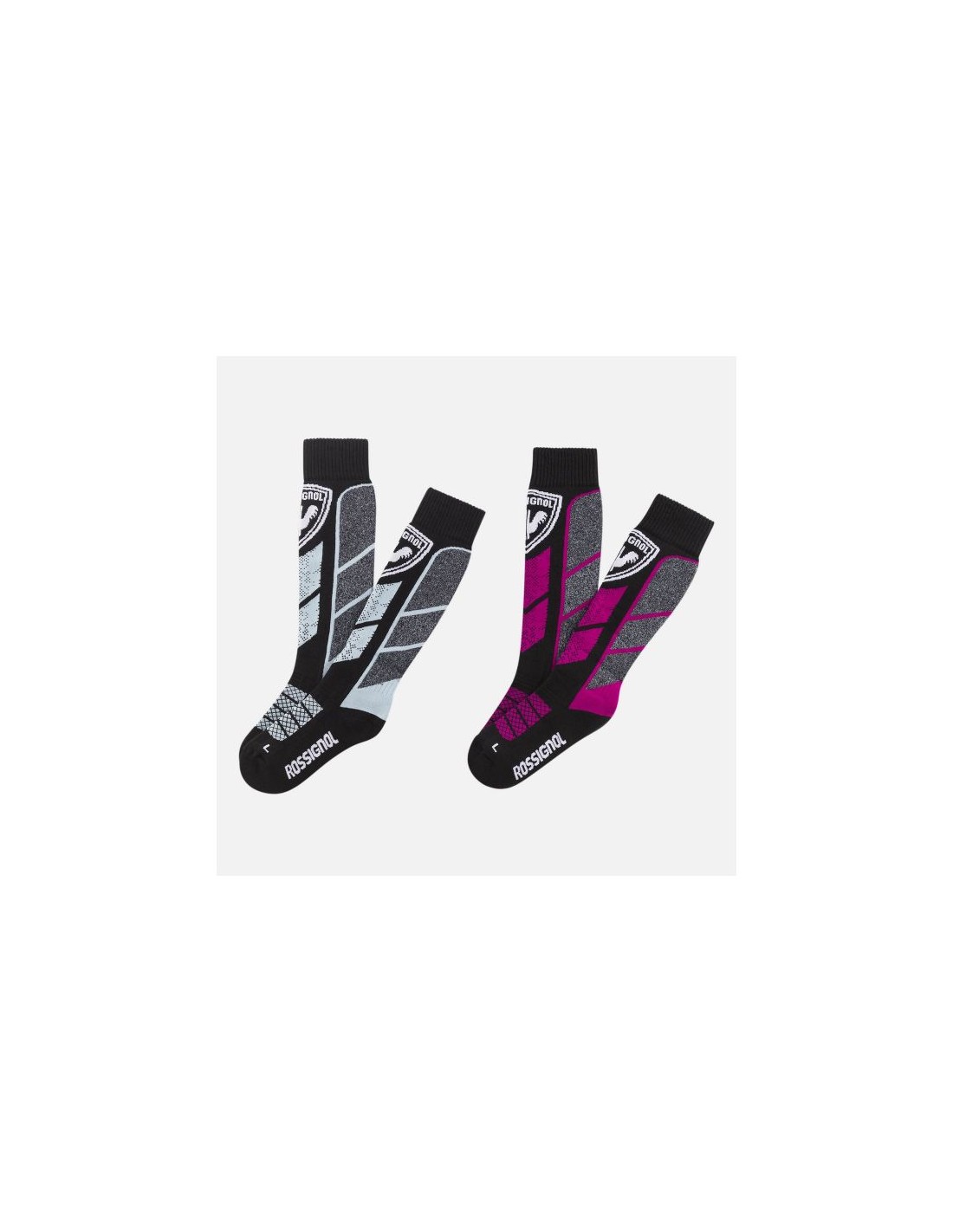Rossignol Jr Thermotech 2P Socks Pink