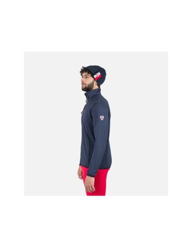 Rossignol Diretta Fleece Fz Navy Blue Sweatshirt