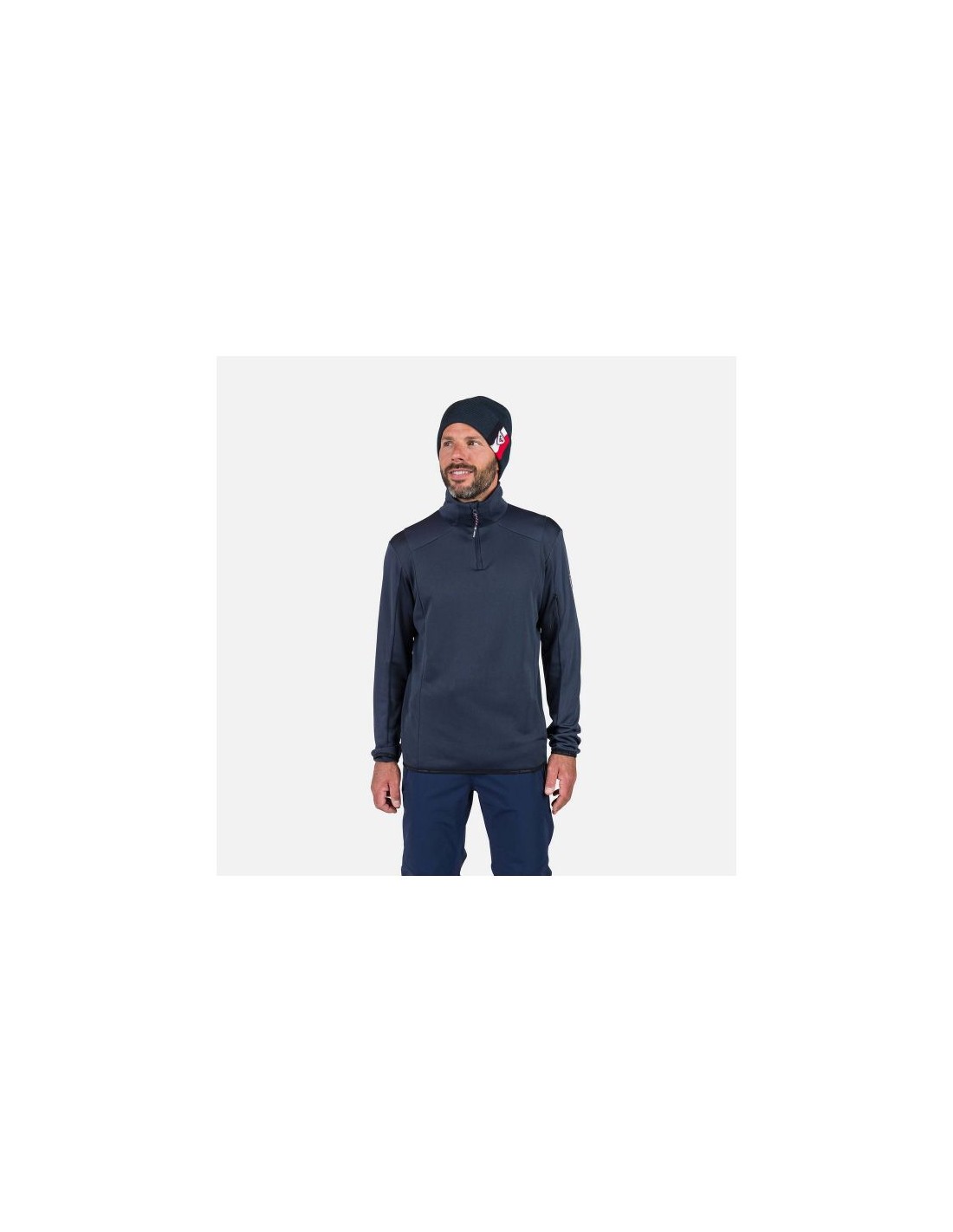 Rossignol Diretta Fleece Hz Navy Blue Sweatshirt