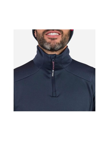 Rossignol Diretta Fleece Hz Navy Blue Sweatshirt