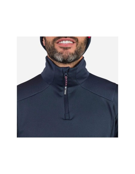 Rossignol Diretta Fleece Hz Navy Blue Sweatshirt