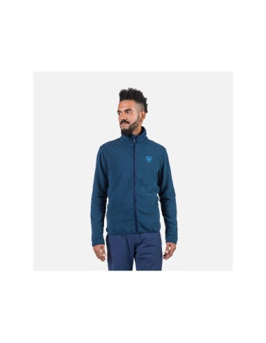 Rossignol Strawpile Fleece Fz Navy Blue Sweatshirt