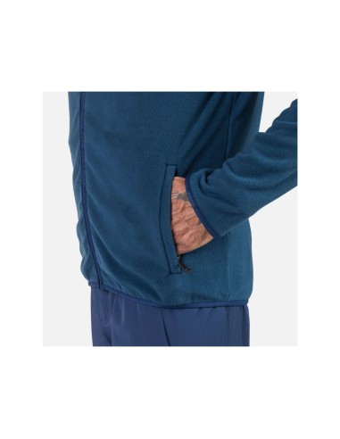 Rossignol Strawpile Fleece Fz Navy Blue Sweatshirt