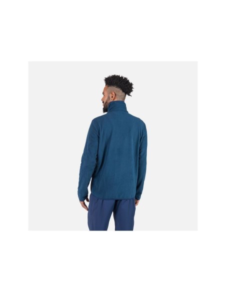 Rossignol Strawpile Fleece Fz Navy Blue Sweatshirt