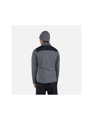 Rossignol Classique Hybrid Clim Fz sweatshirt gray