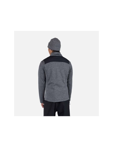 Rossignol Classique Hybrid Clim Fz sweatshirt gray