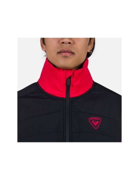 Rossignol Classique Hybrid Clim Fz sweatshirt red