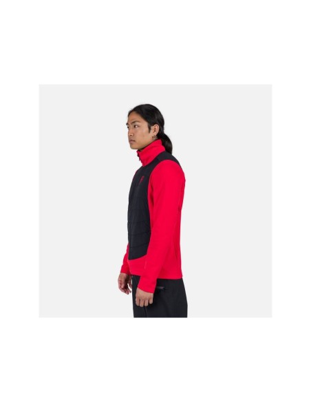 Rossignol Classique Hybrid Clim Fz sweatshirt red
