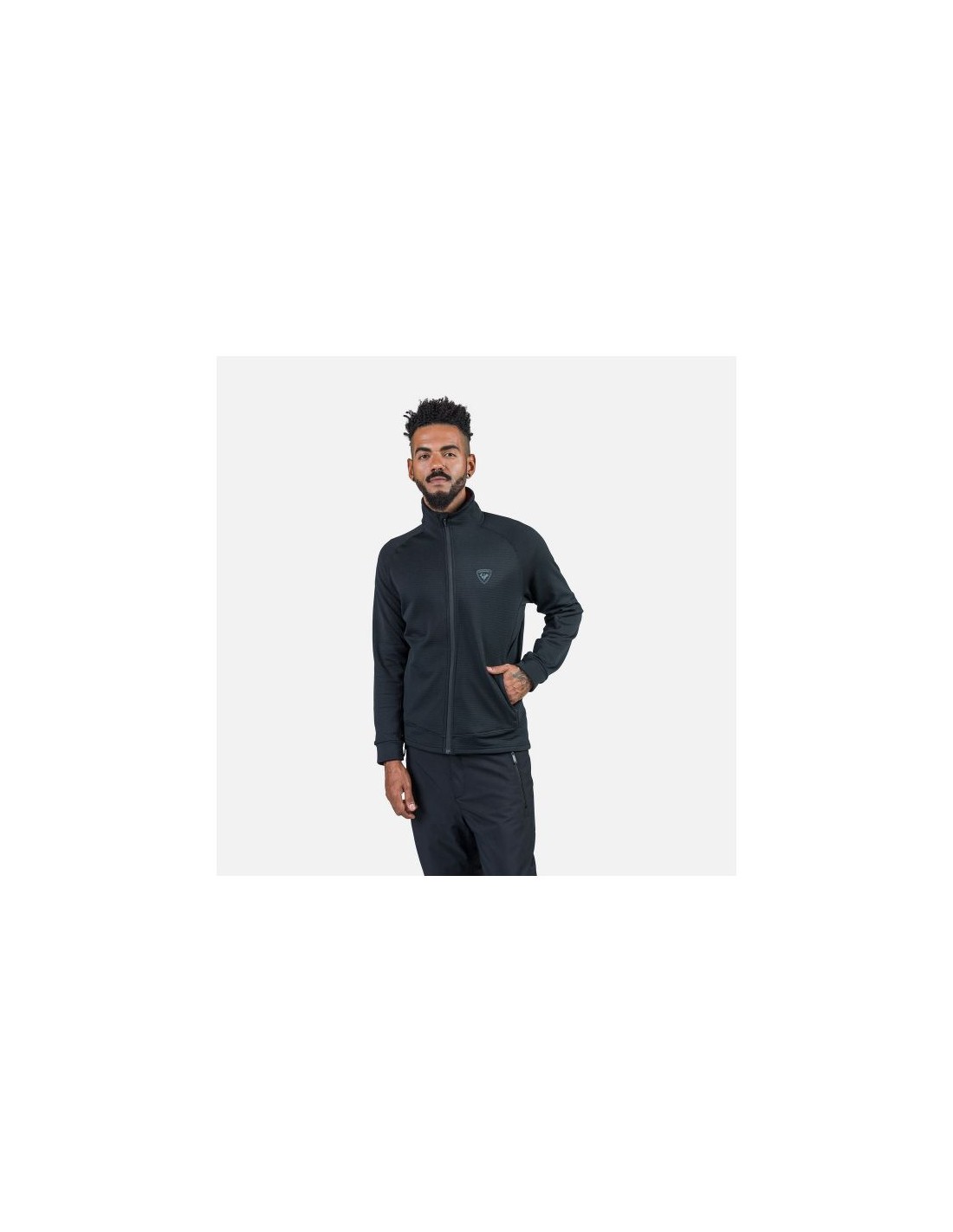 Rossignol Blackside Fleece Fz Sweatshirt Black