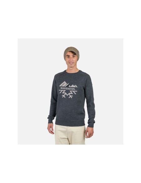 Rossignol Alpine Half Zip Sweater Gray