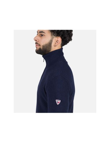 Rossignol Signature Hz Knit Navy Blue Sweater