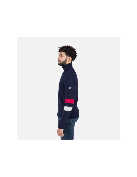 Rossignol Signature Hz Knit Navy Blue Sweater