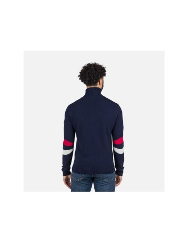 Rossignol Signature Hz Knit Navy Blue Sweater