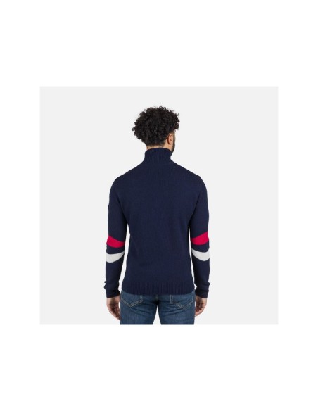 Rossignol Signature Hz Knit Navy Blue Sweater