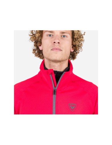 Rossignol Blackside Fleece Fz Sweatshirt Red