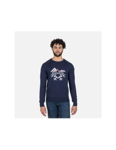 Rossignol Alpine Half Zip Sweater Navy Blue