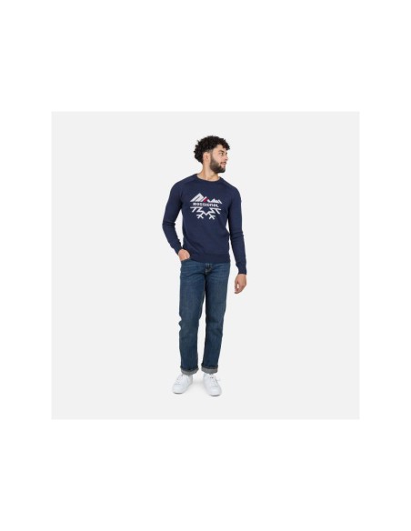 Rossignol Alpine Half Zip Sweater Navy Blue