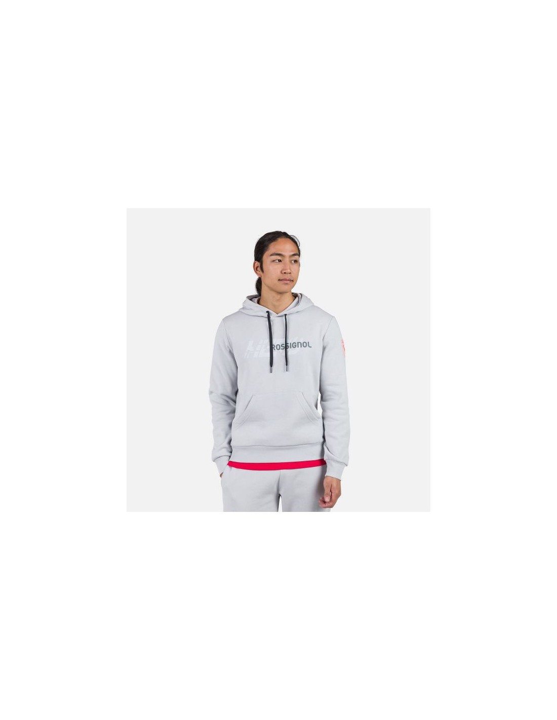 Rossignol New Hero Hoodie Gray