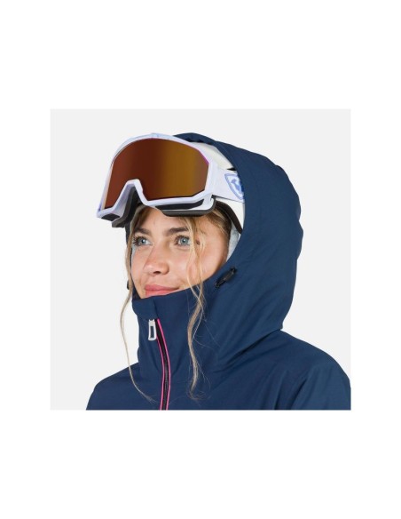 Rossignol Strawpile Jacket Jkt Navy Blue