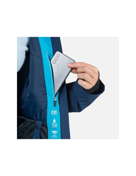 Rossignol Strawpile Jacket Jkt Navy Blue