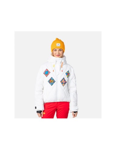Rossignol W Lumy Down Bomber Jacket Jkt White