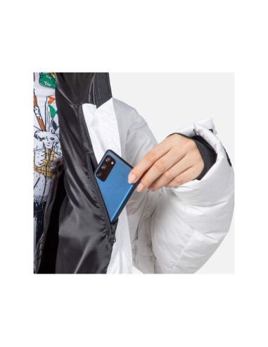 Rossignol W Lumy Down Bomber Jacket Jkt White